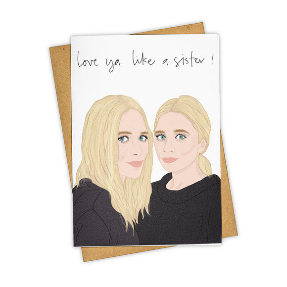 Olsen Twins - Friendship Card