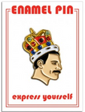 Freddie Mercury Enamel Pin
