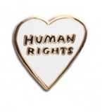 Human Rights Heart Pin