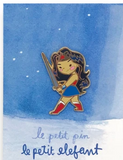Woman Woman Enamel Pin
