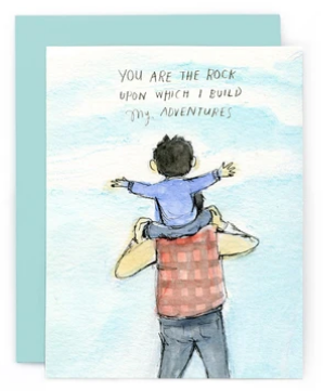 You are the rock - Father's Day Card