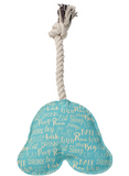 Rainbow Tug & Fetch Rope Dog Toy