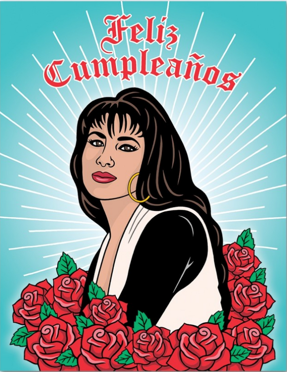 Selena Feliz Cumpleaños - Birthday Card
