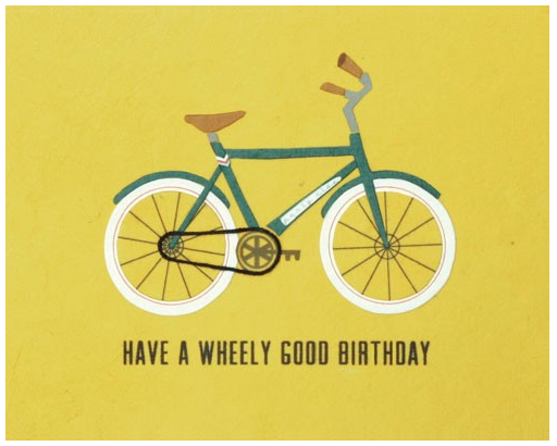 Wheely Good Birthday - Birthday Card