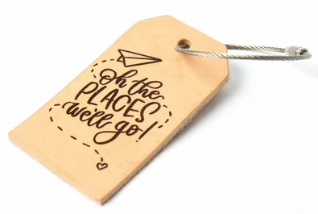 Luggage Tag - Oh the Place You'll Go!