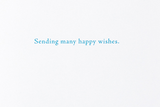 I wish you joy - Birthday Card