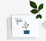 Look at You Grow - Expandable Card