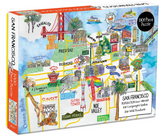 SF Districts 1000pc Puzzle