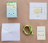 Matchbox Mini Cross Stitch Lemon