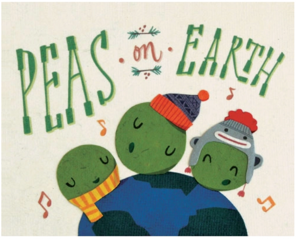 Peas on Earth - Holiday Card