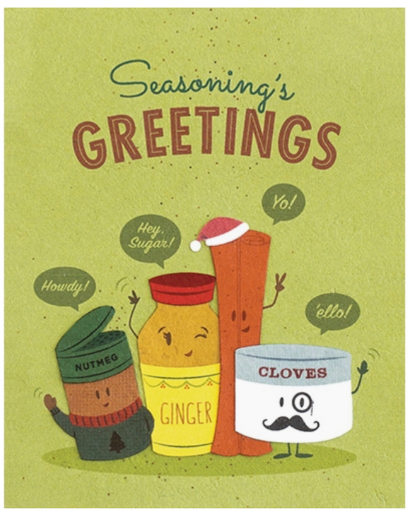 Seasoning's Greetings - Holiday Card