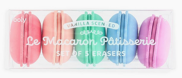 Le Macaron Patisserie Scented Eraser - Set of 5