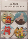 San Francisco Sites Magnet Set of 4
