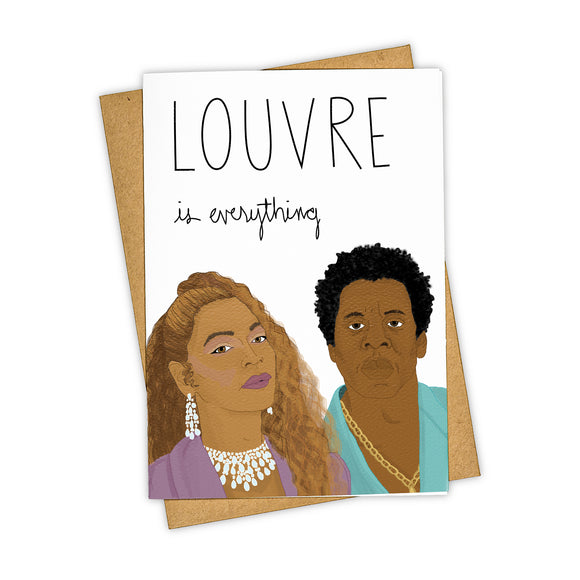 Louvre is Everything - Anniversary/Love Card
