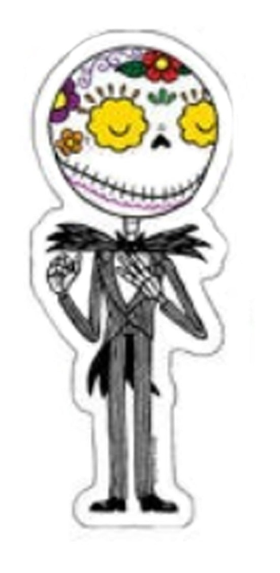 Jack Skeleton Sugar Skull Sticker