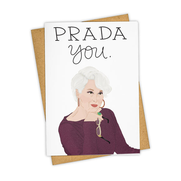 Prada You - Congratulations Card