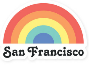 Rainbow SF Sticker