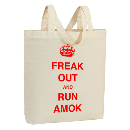 Freak out Tote Bag
