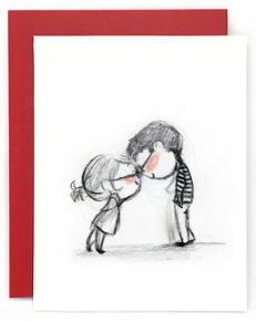 Clink Couple Greeting Card