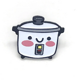 Rice Cooker Enamel Pin