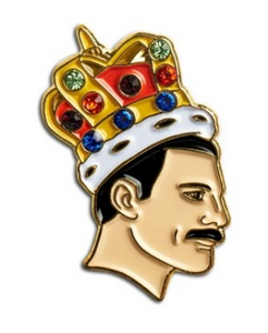 Freddie Mercury Enamel Pin