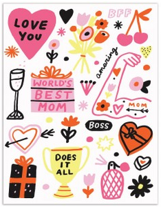 World's Best Mom - Mother's Day Card