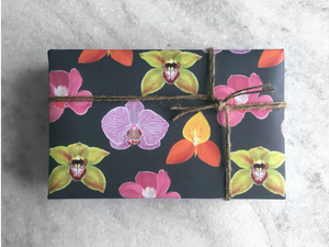 Orchid Gift Wrap - Single Sheet