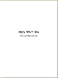 Father and Pup - Father's Day Card