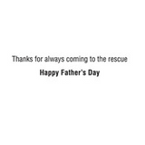 Superhero Dad - Father's Day Card