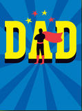 Superhero Dad - Father's Day Card