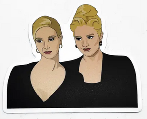 Romy and Michelle Sticker