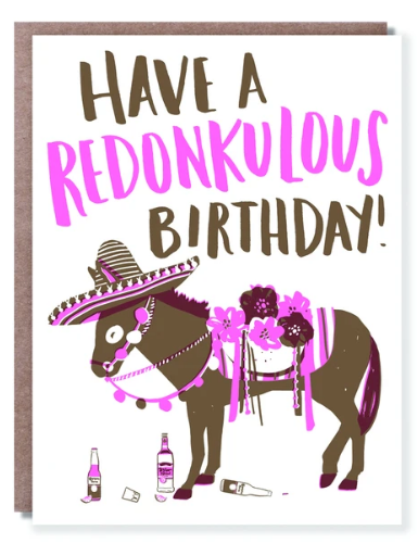 Redonkulous Birthday - Birthday Card