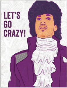 Let's Go Crazy - Birthday Card