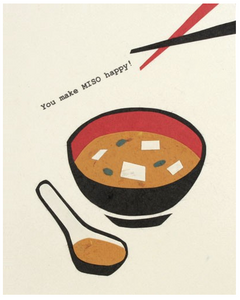 You Make Miso Happy - Love/Anniversary Card