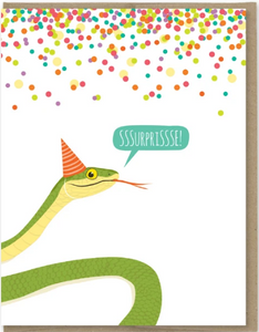 Snake - Birthday Card