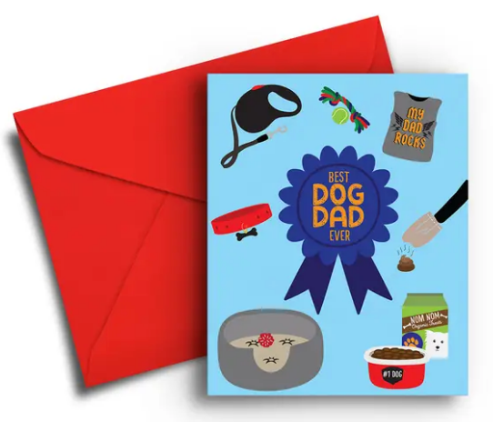Dog Dad - Father's Day Card