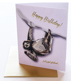 Slothed - Birthday Card