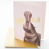 Hippo Congrats - Congratulations Card