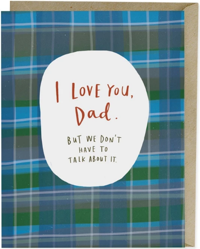 I love you Dad - Father's Day Card