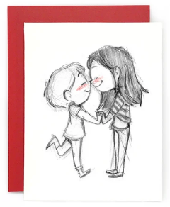 Eskimo Kiss - Love Card