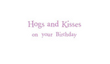Tutu Party Piggy - Birthday Card