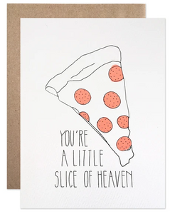 Slice of Heaven - Love Card/ Thank You Card