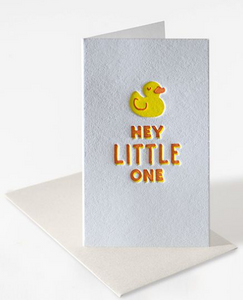 Hey Little One - Mini Notecard/Baby Card
