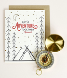 Let's Adventure Together - Anniversary/Love Card