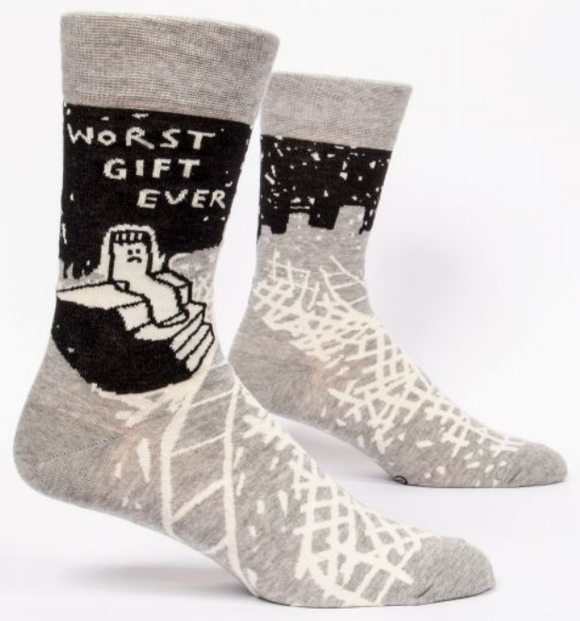 Worst Gift Ever Mens Crew Socks
