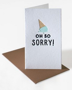 Mini Notecard - Oh so sorry!