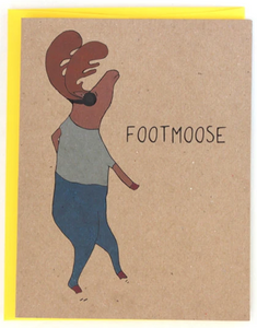 Footmoose - Humor/Non-Occasion Card