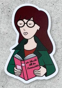 Daria Feminist Sticker