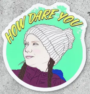 Greta Thunberg Sticker