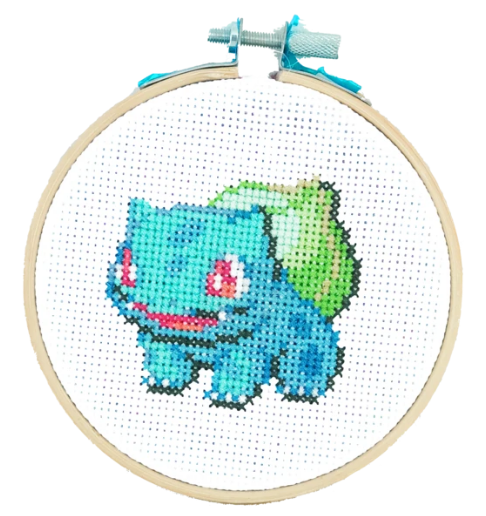 Bulbasaur Cross Stitch Kit